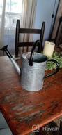 img 1 attached to 1 Gallon Galvanized Steel Watering Can With Removable Spout - Ideal For Indoor And Outdoor Plants review by Kimberly Allen