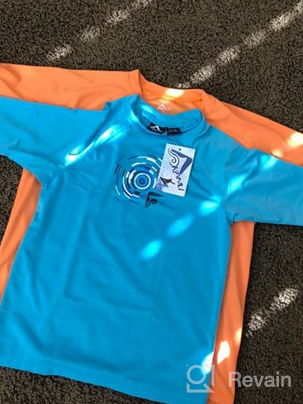 img 1 attached to 🏊 Kanu Surf Echelon Boys' Swimwear: Protective Rashguard Clothing review by James Hardin