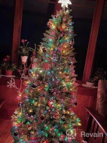 img 7 attached to 36 стеклянных сосулек для рождественской елки - Зимние украшения Klikel - Набор включает 18 4-дюймовых и 18 6-дюймовых подвесных украшений