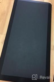 img 5 attached to HemingWeigh Anti-Fatigue Mat, Non-Slip Cushioned Foam Standing Pad, Stain Resistant, Durable Kitchen Floor Mat, Thick Comfort Work Mat For Standing Desk, 20X39 Inches, Grey