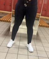 img 1 attached to Plus Size Women'S Active Leggings W/ Pocket, Tummy Control & High Waist - Yoga, Running & Workout Ready! review by Tyshawn Adams