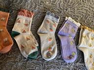 img 1 attached to 🧦 Cozi Foot Little Big Girls Socks: 5 Pairs of Soft Cotton Crew Socks for Cute and Comfortable Kids' Feet review by Renee Sweet