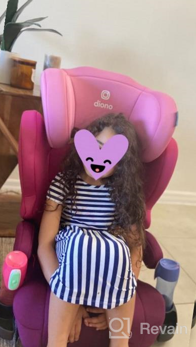 img 1 attached to Diono Cambria 2 XL 2022: A Spacious Dual Latch 2-In-1 Booster Seat For Children Up To 8 Years Of Age review by Brian Faxon