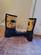 img 1 attached to Get Ready For Any Weather With DKSUKO Women'S Mid Calf Rubber Rain Boots! review by Eric Jefferson
