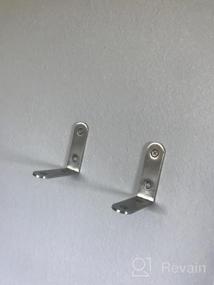 img 5 attached to Corner Brace Set (Also Know As - L Bracket, Angle Brackets, Right Angle Bracket, Angle Brace, Metal Angle Brackets, Angle Brackets, Angle Support Brackets) (2.5 In X 2.5 In (10 Pack))