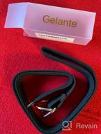 img 1 attached to Stylish Women's Military Boots: Gelante Canvas Silver 2052 Black review by Kevin Gray