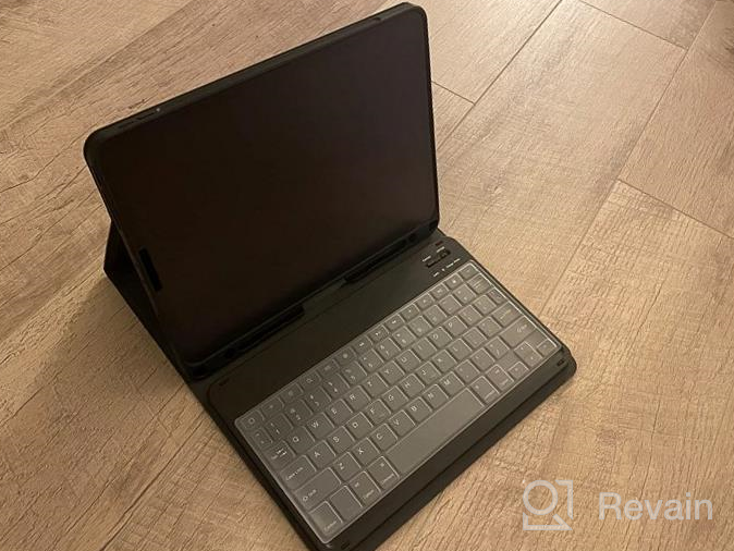 img 1 attached to Enhance Your IPad Experience With CHESONA Keyboard Case: Compatible With IPad Pro 11 And IPad Air 5Th Generation review by Tutan Hesch