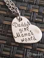 img 1 attached to Adorable 3PCs/Set Family Love Charm Pendant Keychain Jewelry Gifts for Daughter, Daddy, and Mom review by Sean Chambers