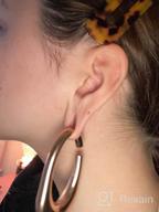 img 1 attached to KUBOOZ Ear Weights: The 👂 Ultimate Heavy Stretched Hangers and Tapers review by Alesha Adams