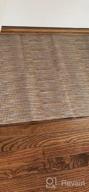 img 1 attached to SoHome Blue Indoor Doormat And Kitchen Mat - Thin, Low Profile, Stain-Resistant, Non-Slip, Machine Washable - Measures 24" X 35 review by Adam Gray