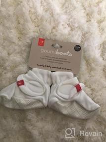 img 5 attached to Organic Cotton Knit Baby Booties By Goumikids