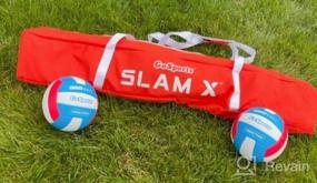 img 8 attached to 4 Way Volleyball Set For Kids And Adults - GoSports Slam X Ultimate Backyard & Beach Game