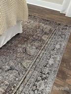 img 1 attached to Loloi II Layla Collection LAY-13 Antique / Moss, Traditional 7'-6" X 9'-6" Area Rug review by Tara Clark