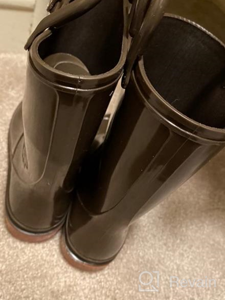 img 1 attached to Outdoor Waterproof Boys' Shoes with Handles – No Rainboots Needed review by Tim Clark