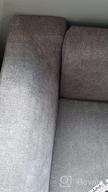 img 1 attached to Modular 3 Seater Convertible Sofa With Storage Seats For Small Spaces In Stylish Aqua Blue By HONBAY review by Saumeen Shamoon