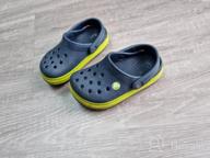 img 1 attached to Crocband Digital Boys' Shoes by Crocs: Unisex Kids Footwear review by Ron Thomas