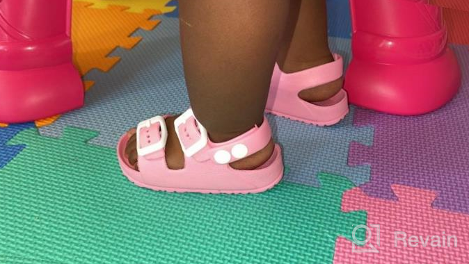 img 1 attached to Adorable and Versatile: Lucky 👶 Love Toddler Water Sandals for Boys review by John Faxon