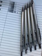 картинка 1 прикреплена к отзыву 6 шт. набор механических карандашей Nicpro Art с запасными грифелями 4B 2B HB 2H из графита, 0,3/0,5/0,7/0,9 мм, артистический чертежный карандаш и 2 шт. держателя грифеля 2 мм для письма, эскизирования и рисования с кейсом-ластиком. от Samuel Hansen