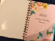 img 1 attached to 2021-2022 Academic Planner - 6.4" X 8.5", Floral Hardcover, Golden Binding, Coated Tabs & Inner Pocket. review by Joe Drew