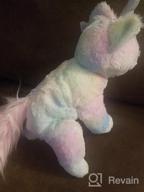 img 1 attached to GUND Shimmer Caticorn Plush Toy - Premium Stuffed Unicorn Cat For Ages 1+ - 9"" Multicolor review by Olivia Barber