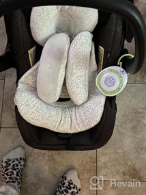 img 5 attached to Подушка для поддержки шеи и тела Fox для малышей в автокресле и коляске - AIPINQI