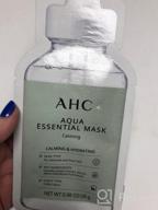 img 1 attached to AHC Face Mask Aqua Essentials Hydrating And Claming For Stressed And Tired Skin Calming 100% Cotton Sheet 5 Count(Pack Of 1) review by Gerald Mohammed