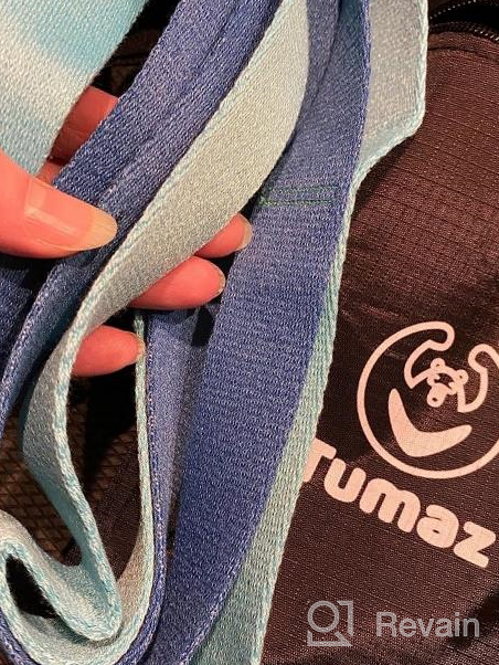 img 1 attached to Tumaz 10-Loop Stretching Strap: Non-Elastic Yoga Strap For Flexibility And Physical Therapy At Home review by Nick Tucker