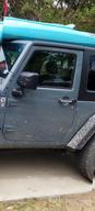 img 1 attached to Upgrade Your Jeep Wrangler JK With 3Pcs Aluminum Side Door Grab Handles - Compatible With 2007-2017 Models - Black Trim review by Greg Mcnealey