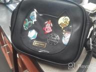 img 1 attached to Small Cat Ita Bag Crossbody Purse With Insert - STEAMEDBUN Pin Display review by Oscar Rhodes