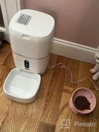 img 1 attached to HBN Automatic Cat Feeders, 4L Dog Food Dispenser Dry Food,Work With Alexa And Voice Recorder,2.4Ghz Wi-Fi Enabled App Control review by Stephen Hobbs