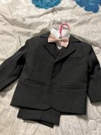 img 1 attached to 👔 Classic Black Boys' Dress Shirt for Formal Occasions - Boys' Clothing and Suits & Sport Coats review by George Sullivan