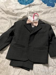 img 5 attached to 👔 Classic Black Boys' Dress Shirt for Formal Occasions - Boys' Clothing and Suits & Sport Coats