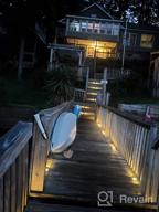 картинка 1 прикреплена к отзыву Solar Deck Lights Driveway Dock Lights, VOLISUN 8-Pack Led Wireless IP67 Waterproof Outdoor Warning Step Lights For Driveway Sidewalk Garden Pathway Yard (Blue) от Nick Moody