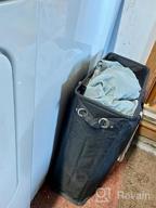 img 1 attached to Upgrade Your Laundry Routine With Caroeas 24" Handy Hanging Laundry Basket! review by Irena Williams