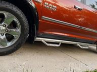 картинка 1 прикреплена к отзыву Black Textured Finish Side Rocker Set For Dodge Ram Trucks - Fits 2009-2022 Ram 1500, 2500, 3500 Crew Cab Models With Bushwacker Trail Armor - 4-Piece Set #14064 от Rod Evans