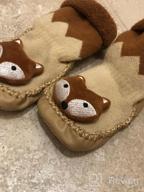 img 1 attached to Eocom Toddlers Moccasins: Non-Skid Slipper Shoes for Boys review by Johnny Spencer