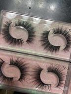 img 1 attached to Get Glamorous With MAGEFY 30 Pairs Of Soft Faux Mink Lashes In 10 Styles: Wholesale Bulk Pack With Glitter Boxes And Organza Bags review by Jesse Runninger