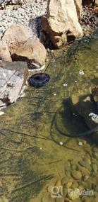 img 5 attached to Умный солнечный фонтанный насос для купания птиц - TekHome 3W Powered Garden Pool Pond Outdoor Fountains
