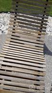 картинка 1 прикреплена к отзыву Rocking Acacia Wood Chaise Lounge For Outdoor Living | Weatherproof Patio Chair For Sunbathing By Cucunu от Omar Card