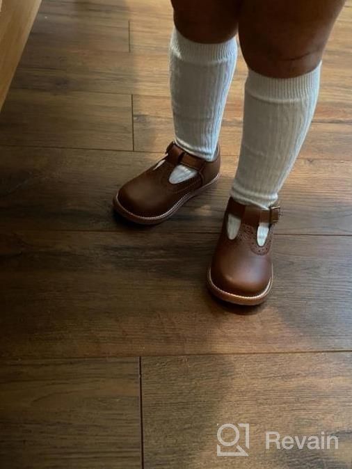 img 1 attached to Cute And Comfy: 6 Pairs Of Toddler Knee High Socks For Boys And Girls By Bestjybt review by Jay Ngo
