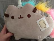 img 1 attached to Pusheen Pusheenicorn Plush Unicorn Cat Stuffed Animal - 13 Inches, Rainbow Design, Premium Quality review by Tiffany Villavicencio