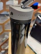 img 1 attached to Stay Hydrated And Stylish With Contigo Ashland Chill 2.0 Water Bottle In Blueberry Stainless Steel, 24 Oz. review by James Salem