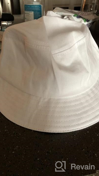 img 1 attached to Stay Stylish And Protected With Umeepar Packable Bucket Hats For Men And Women - Available In Versatile Plain Colors review by Ryan Rea