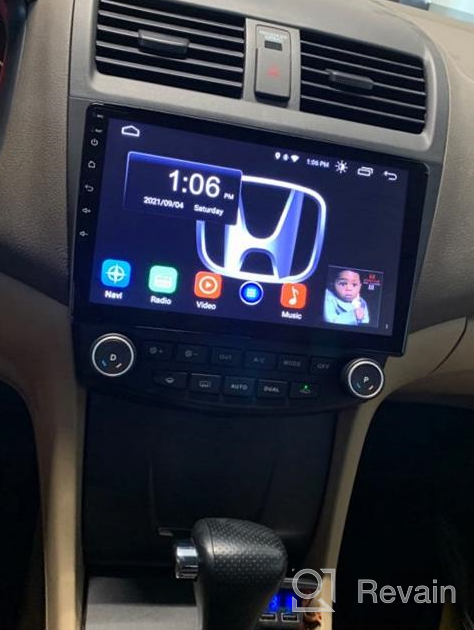 img 1 attached to 10" Touch Screen Car Stereo Head Unit With Apple CarPlay And Android Auto For 2003-2007 Honda Accord By AWESAFE review by Brian Gopalan