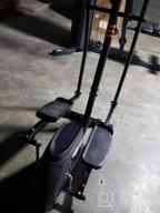img 1 attached to YOSUDA Compact Elliptical Machine: Cross Trainer With 16-Level Resistance, Hyper-Quiet Magnetic Drive System, LCD Monitor & Ipad Mount review by Imran Roach