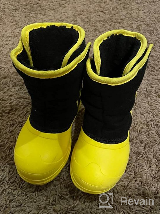 img 1 attached to 🌨️ Outdoor Winter Boys' Shoes: Amoji Lining Boots with Excellent Insulation review by Seth Bushey