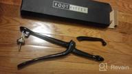 img 1 attached to Ease Foot Pain With FootFitter Cast Iron Ball & Ring Shoe Stretcher - Targeted Stretching Device For Bunion, Corn & Hammertoes review by Lorenzo Moulton