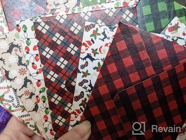 img 1 attached to 6X6 Pattern Paper Pack – Merry Christmas - For 7 Scrapbook Premium Specialty Paper Single-Sided 6"X6" Collection Includes 64 Sheets - 50% Smaller Patterns - By Miss Kate Cuttables review by Kathleen Herrera