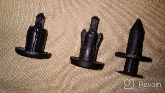 img 1 attached to Gooacc 50Pcs Hood Insulation Retainer Clips - Perfect Replacement For Grand Cherokee, Dodge Ram, Chrysler PT Cruiser, Plymouth Laser, Neon - OEM Part Number: 4878883AA review by David Hansen