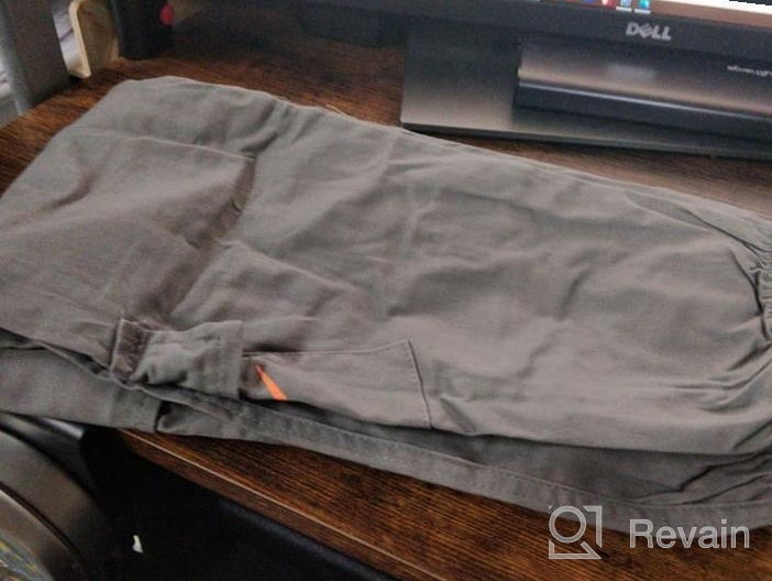 img 1 attached to 👖 Ultimate Comfort and Style: Pocket Joggers Elastic Outdoor Trousers for Boys review by Nick Santos